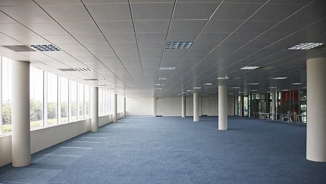 Empty office building.